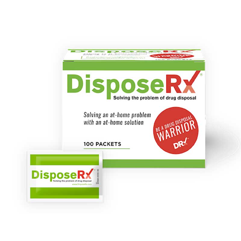 Image of Dispose Rx box and pouch.