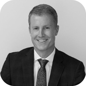 Black and white photo of Michael Barnes