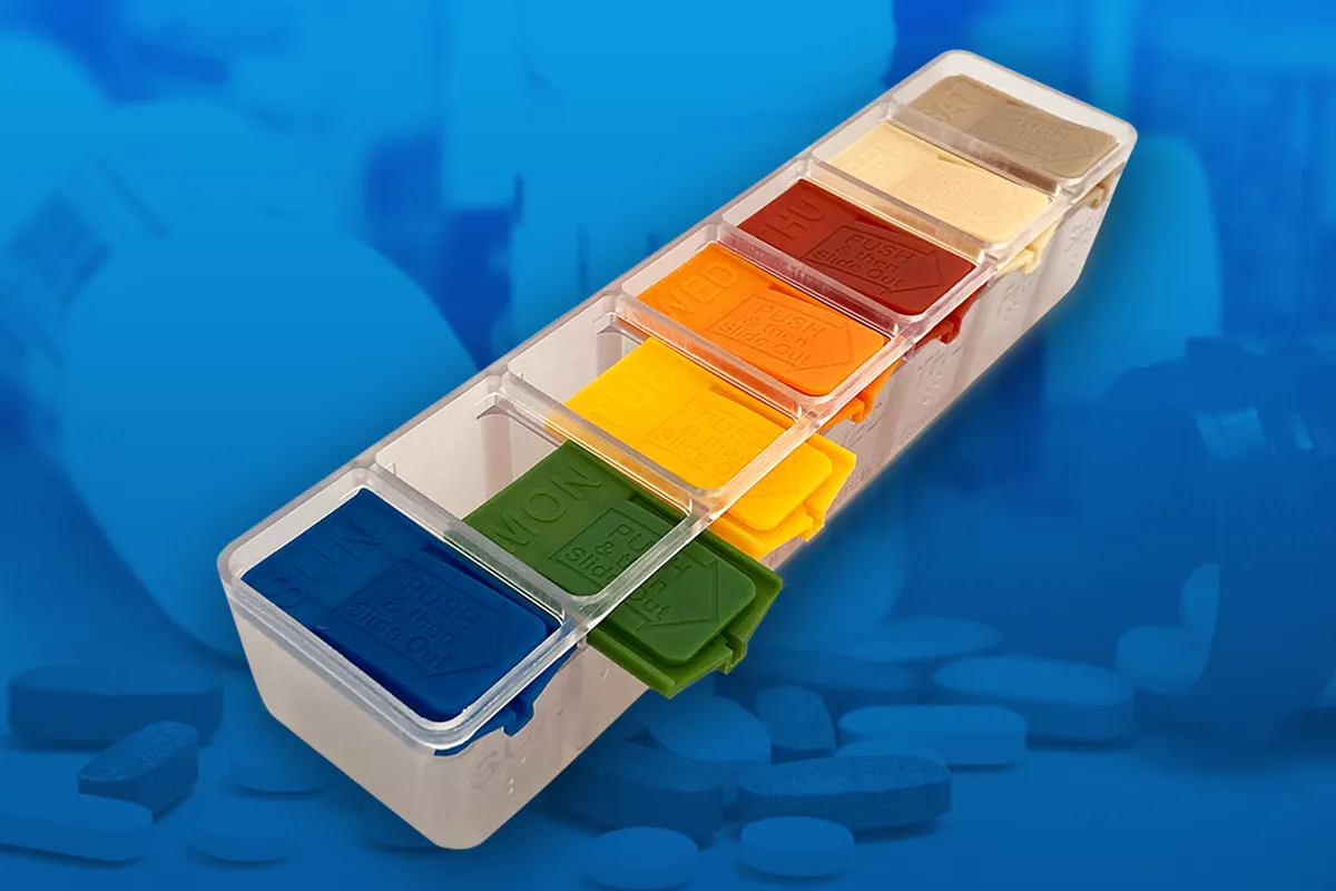 The PillMinder™ is an innovative pill organizer designed to make your medication routine simpler. Learn more about this medicine storage solution.